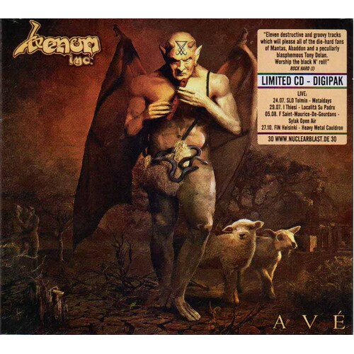 Venom Inc Ave CD Digipak Limited Edition
