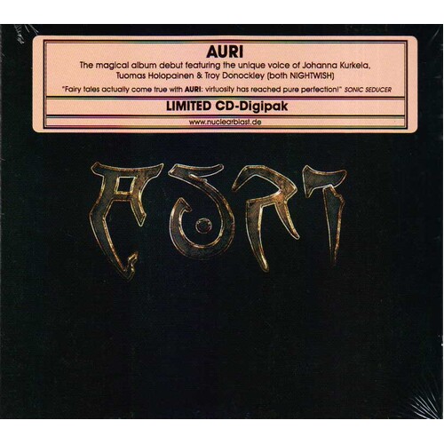 Auri Self Titled CD Digipak Limited Edition