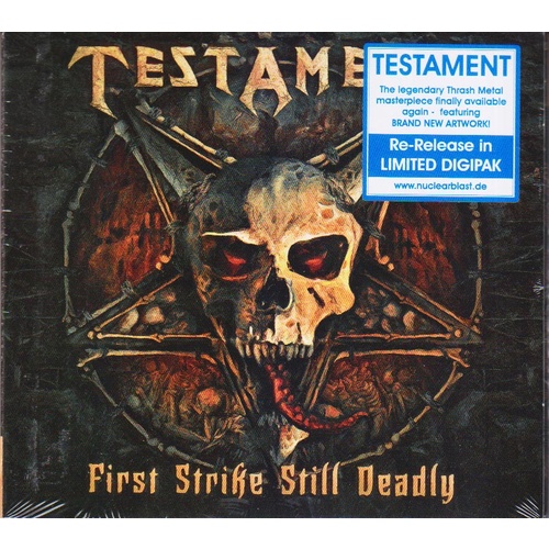 Testament First Strike Still Deadly CD Digipak