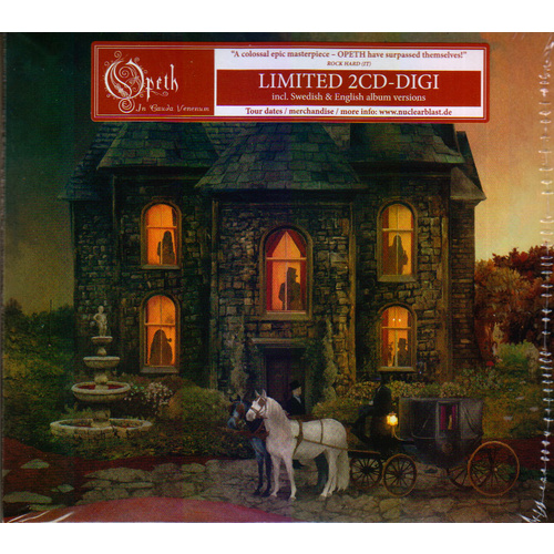 Opeth In Cauda Venenum 2 CD Digipak Limited Edition