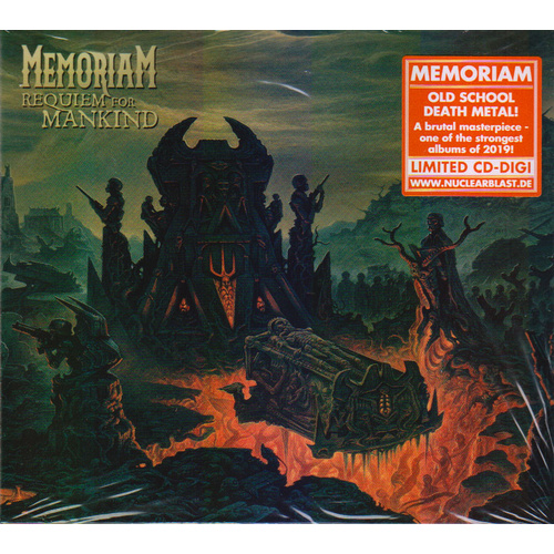Memoriam Requiem For Mankind CD Digipak