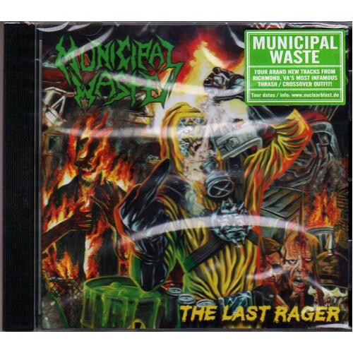 Municipal Waste The Last Rager CD