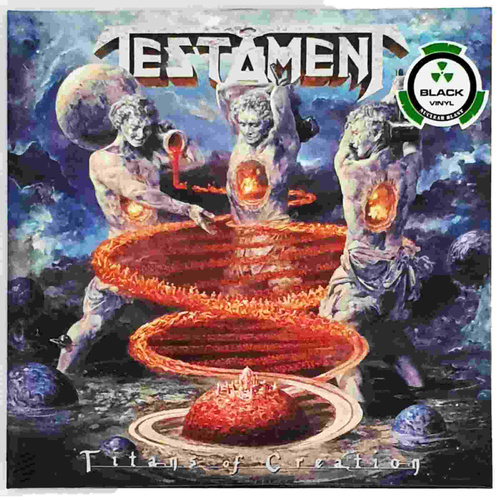 Testament Titans Of Creation 2 LP Black Vinyl Record