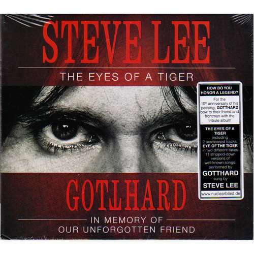 Gotthard Steve Lee The Eyes Of A Tiger In Memory Of Our Unforgotten Friend CD DIgipak