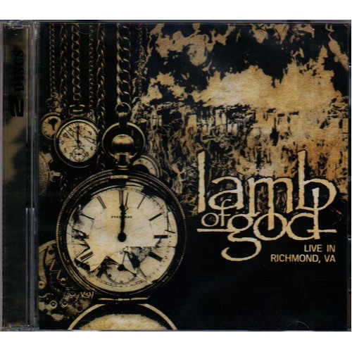 Lamb Of God Live In Richmond VA CD DVD