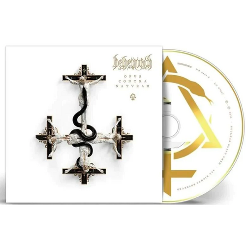 Behemoth Opvs Contra Natvram CD Digibook White Cover