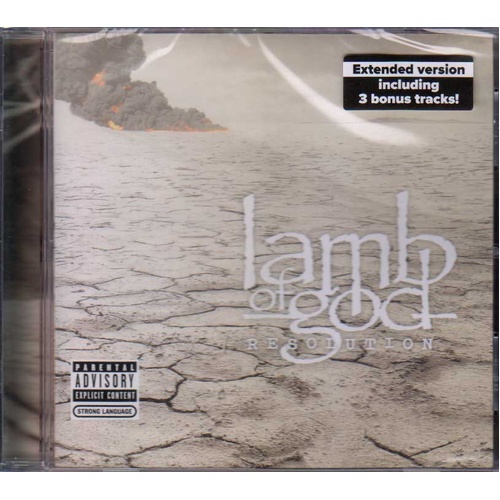 Lamb Of God Resolution CD Exended Version Reissue