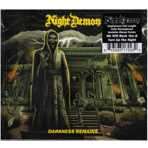 Night Demon Darkness Remains CD Slipcase Remastered Reissue