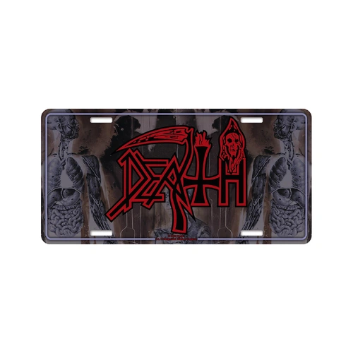 Death Human Number Plate