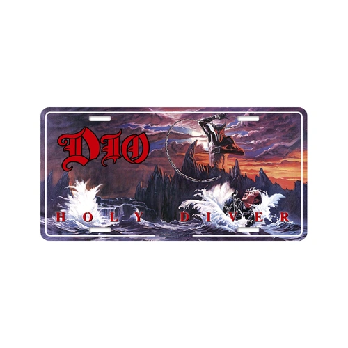 Dio Holy Diver Number Plate