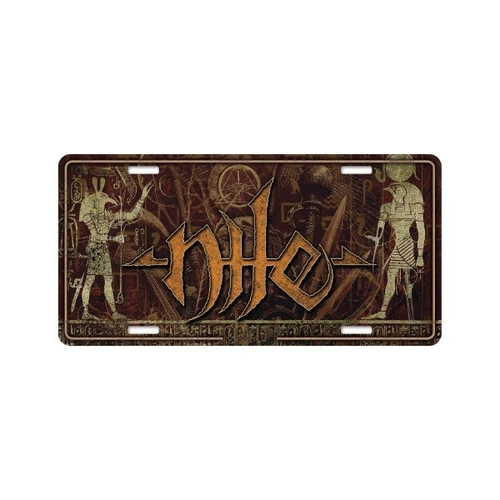 Nile Logo Number Plate