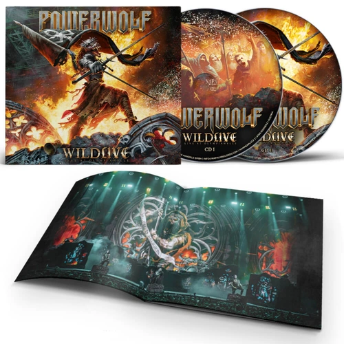 Powerwolf Wildlive (Live At Olympiahalle) 2 CD Digipak