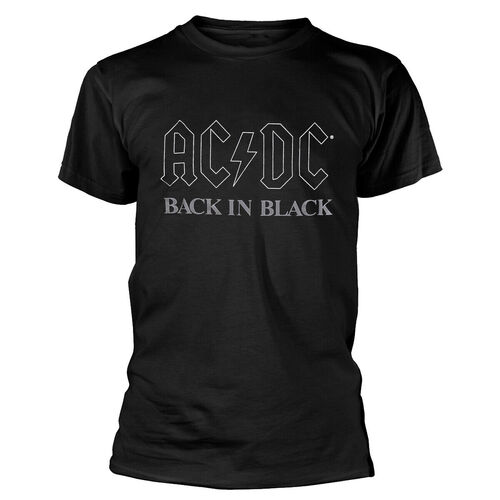 AC/DC Back In Black Shirt [Size: M]
