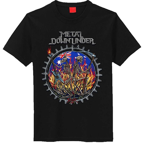 Metal Down Under Shirt [Size: S]