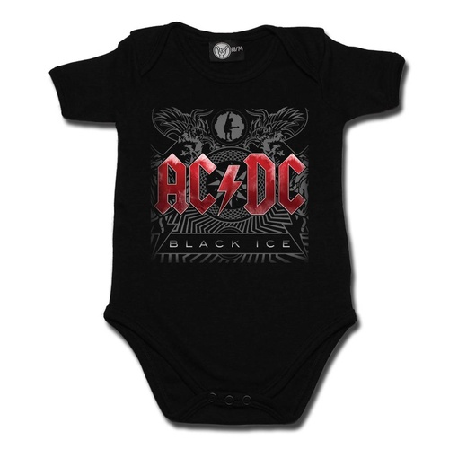 AC/DC Black Ice Baby Bodysuit [Size: 80 (12-18 months)]