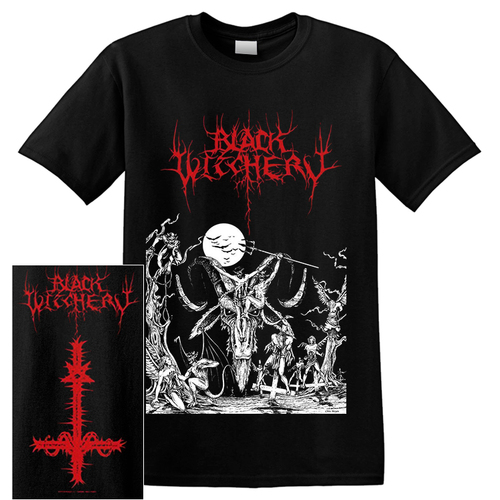 Black Witchery Upheaval Of Satanic Might Shirt [Size: S]