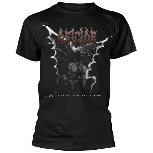 Deicide To Hell With God Gargoyle Shirt [Size: M]