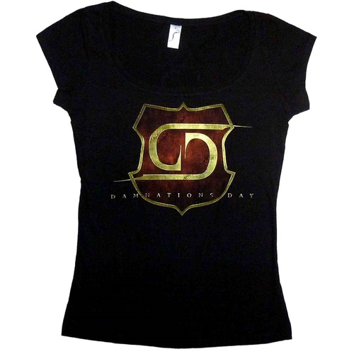 Damnations Day Girls Scoop Neck Shirt [Size: M]