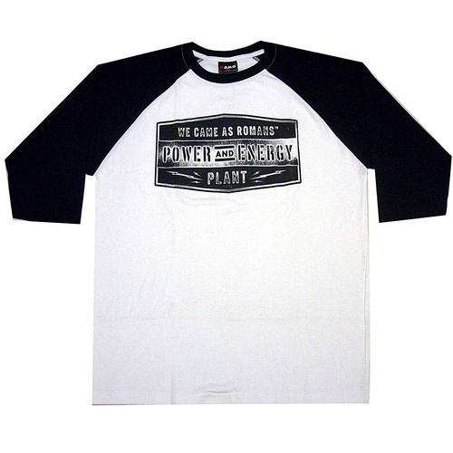 We Came As Romans Power and Energy Baseball Shirt [Size: L]