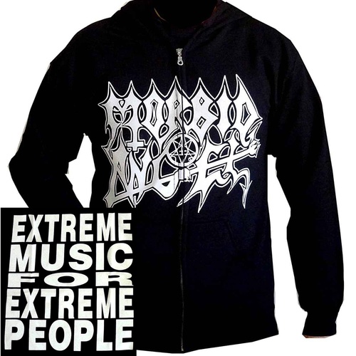 Morbid Angel Extreme Music Zip Hoodie [Size: M]