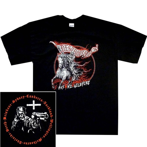 Destroyer 666 Wildfire Tour Shirt [Size: XL]