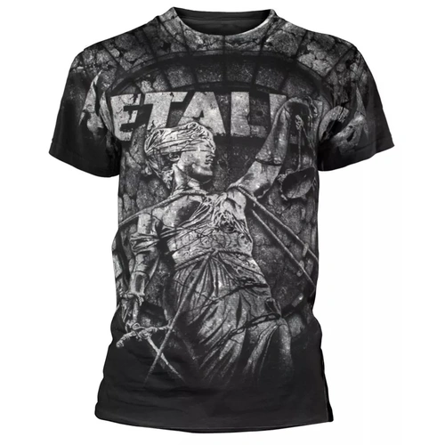 Metallica Stone Justice All Over Shirt [Size: XL]