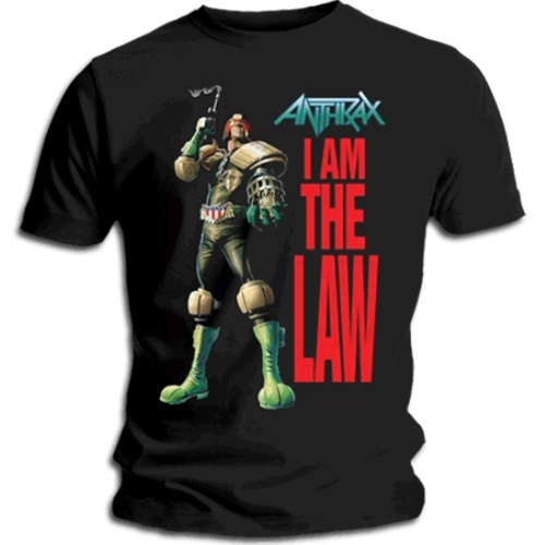 Anthrax I Am The Law Shirt [Size: S]