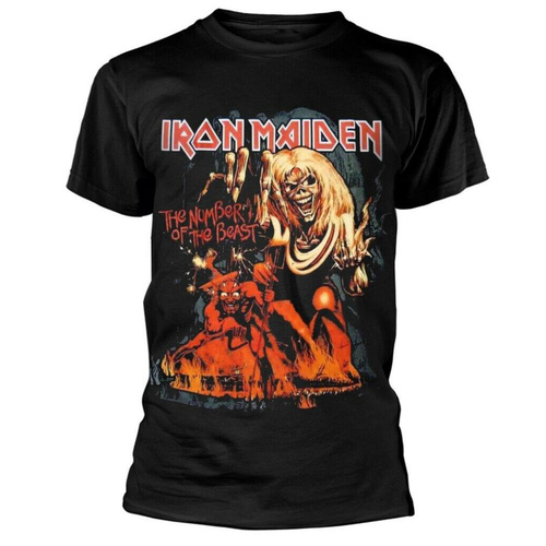 Iron Maiden Number Of The Beast Graphic Shirt [Size: XL]