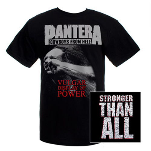 Pantera Vulgar Display Of Power Shirt [Size: XL]