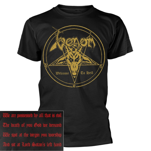Venom Welcome To Hell Shirt [Size: L]