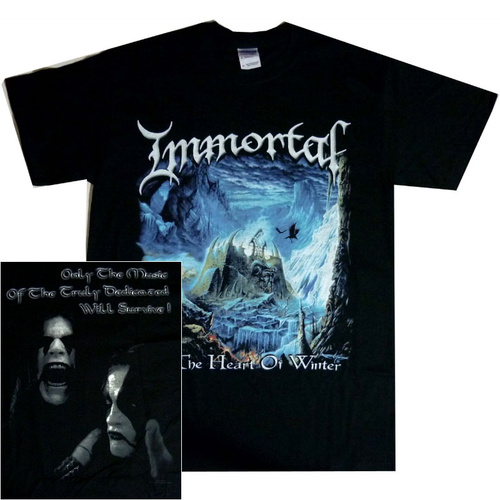 Immortal At The Heart Of Winter Shirt [Size: XXL]