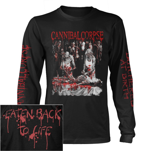 Cannibal Corpse Butchered At Birth Long Sleeve Shirt [Size: L]