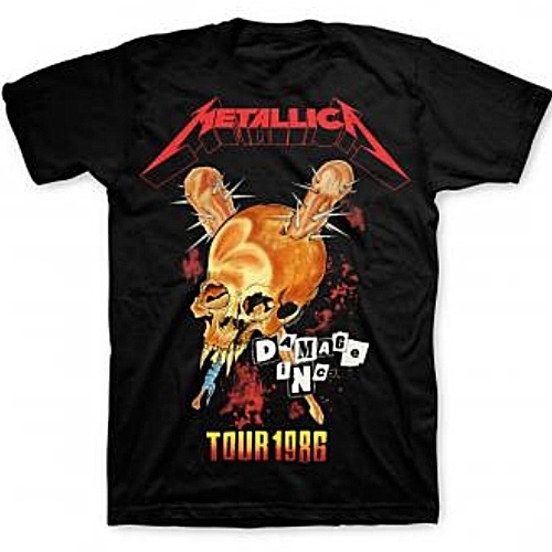 Metallica Tour 86 Shirt [Size: L]