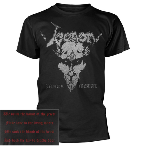 Venom Black Metal Shirt [Size: XXL]