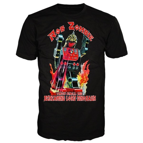 Rob Zombie Lord Dinosaur Shirt [Size: S]
