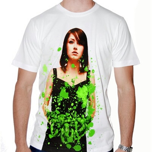Bring Me The Horizon Green Girl Shirt [Size: S]
