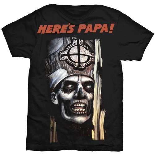 Ghost Here's Papa Shirt [Size: S]