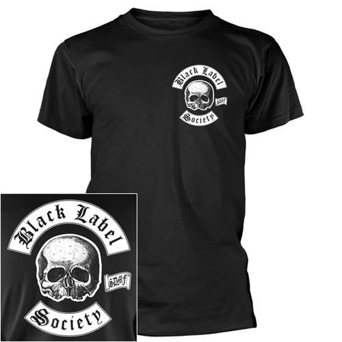 Black Label Society Skull Logo Pocket Shirt [Size: M]