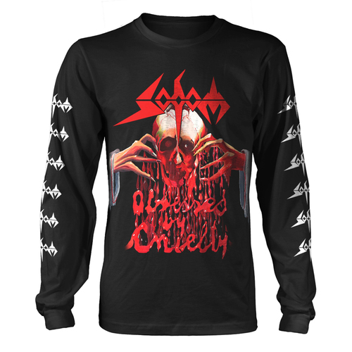 Sodom Obsessed By Cruelty Long Sleeve Shirt [Size: S]