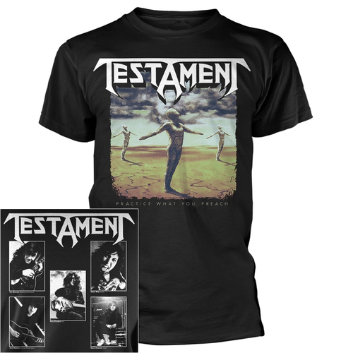 Testament Practice What You Preach Shirt [Size: M]