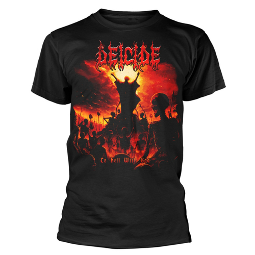 Deicide To Hell With God Shirt [Size: M]