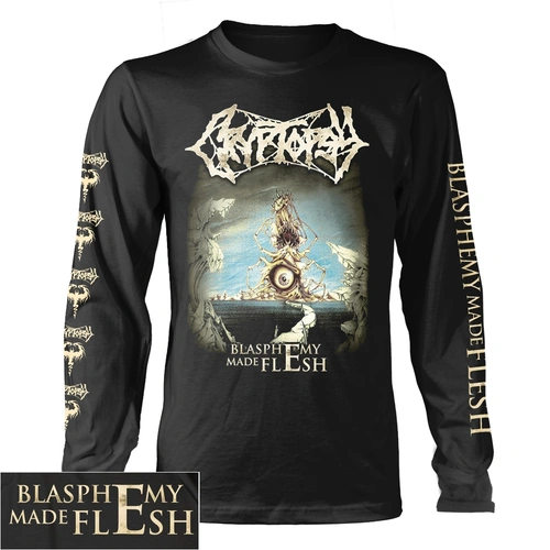 Cryptopsy Blasphemy Made Flesh Long Sleeve Shirt [Size: M]