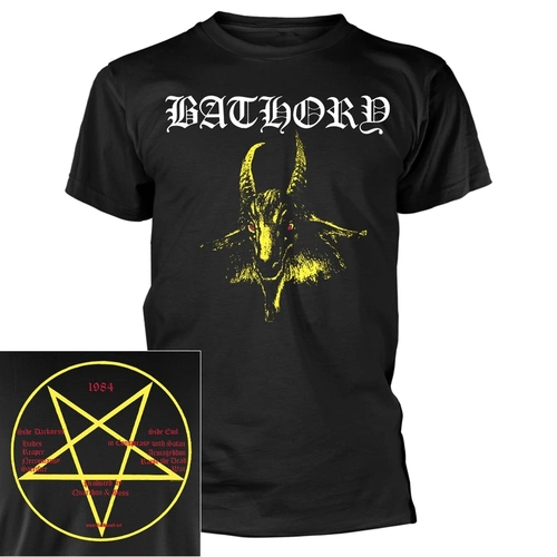Bathory Goat Yellow Shirt [Size: S]