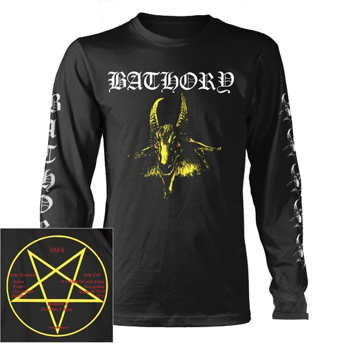 Bathory Goat Yellow Long Sleeve Shirt [Size: L]