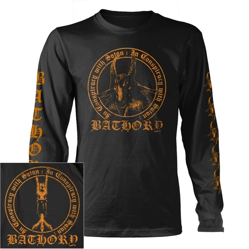 Bathory In Conspiracy With Satan Long Sleeve Shirt [Size: XL]