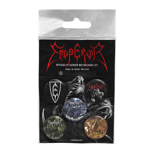 Emperor Button Badge Set