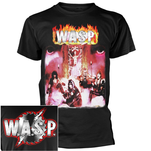 Wasp First Album Black T-Shirt [Size: M]