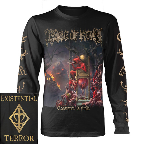 Cradle Of Filth Existence Is Futile Long Sleeve Shirt [Size: S]