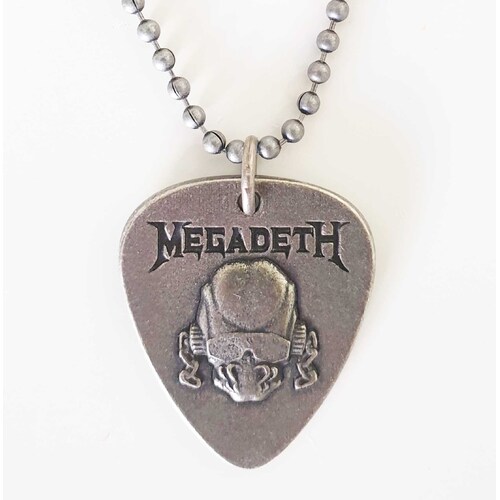Megadeth Vic Logo Pendant Necklace