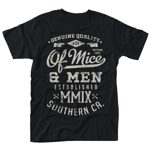 Of Mice & Men Genuine Black Shirt [Size: S]